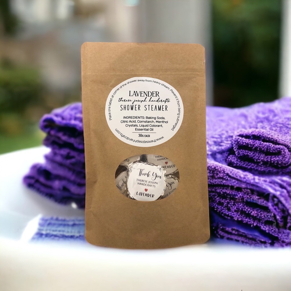 Lavender Scented Shower Steamers